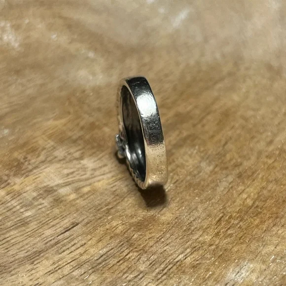 *SOLD* Cross 925 Sterling Silver Ring - Picture 10 of 12